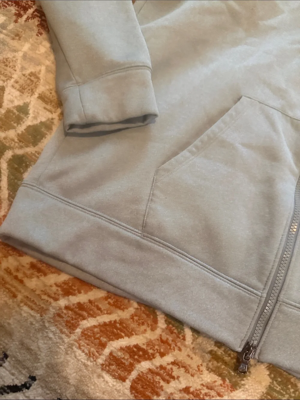 Under Armour Storm Womens Gray Full Zip Sweatshirt Size Large